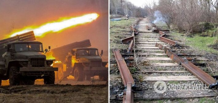 Оккупанты нанесли ракетные удары по Днепропетровщине и разбили вдребезги железнодорожное полотно