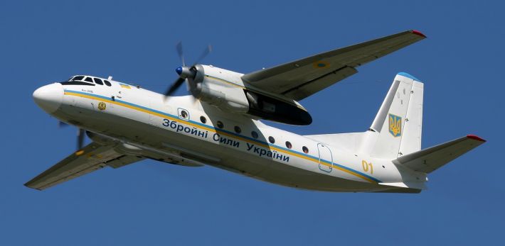 Появились подробности падения украинского самолета под Запорожьем