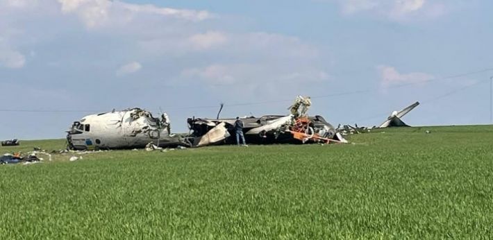 Названа причина крушения самолета Ан-26 под Запорожьем