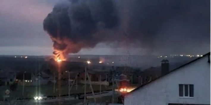 В Белгородской области РФ сообщают о пожаре на складе боеприпасов