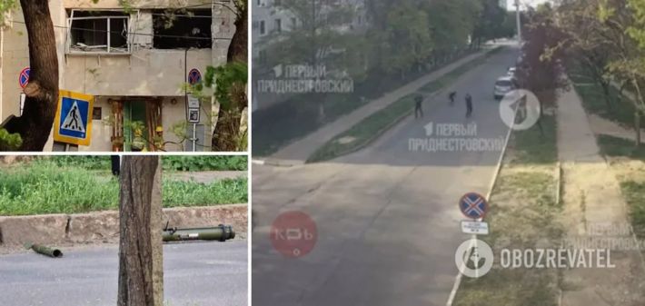 Появились кадры "нападения" на здание "МГБ" в Тирасполе. Видео