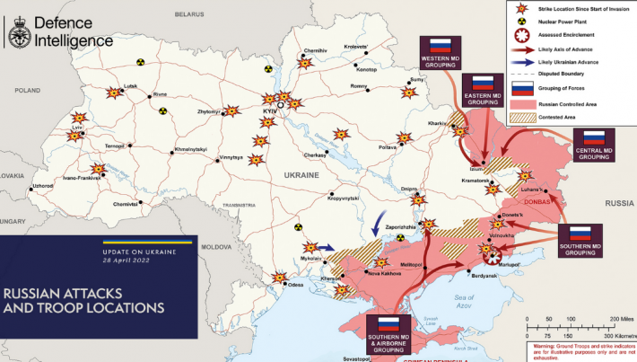 Враг получает жесткий отпор на Юге, но продолжает штурм Донбасса: карта боевых действий