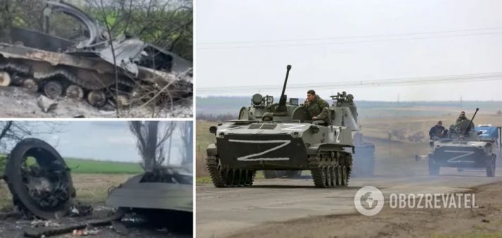 Украинские десантники "зажарили" вражескую технику вместе с оккупантами. Видео