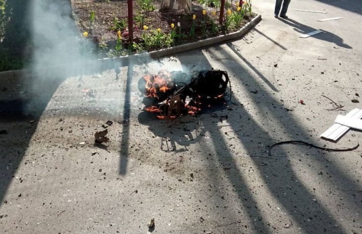Пострадало три оккупанта - подробности взрыва в Мелитополе (фото)