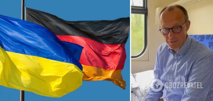 Лидер "партии Меркель", раскритиковавший Шольца, приехал в Киев и встретился с Зеленским