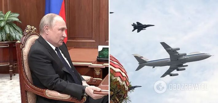 Новое послание Западу от Путина: самолет судного дня заметили над Москвой