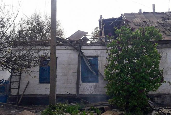 Русские военные обстреляли частные дома в Гуляйполе: два человека травмированы, один погиб