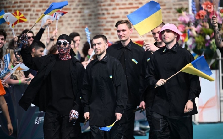 Под громкие аплодисменты и крики "Слава Украине": как Kalush Orchestra встретили на открытии "Евровидения-2022"