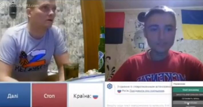 В Мелитополе сепаратист размахивал паспортом и угрожал украинцам (видео)