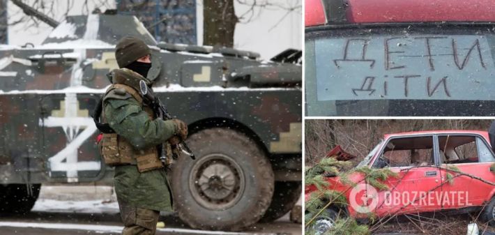 На "дороге смерти" между Мотыжиным та Ясногородкой оккупанты убили 37 мирных жителей: WSJ показала кадры