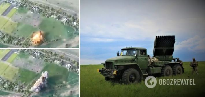 Украинские артиллеристы метким ударом высадили в воздух вражескую гаубицу: яркое видео