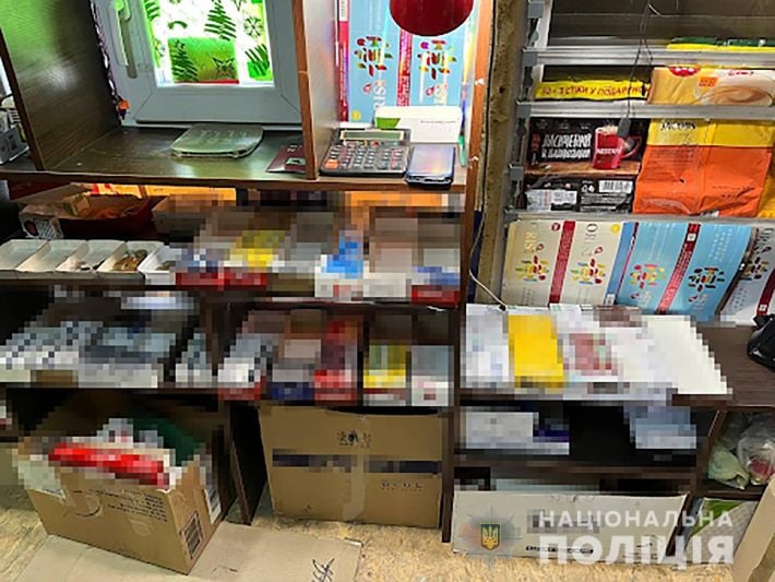 Запорожские полицейские изъяли из незаконного оборота 1,5 тысячи контрафактных сигарет