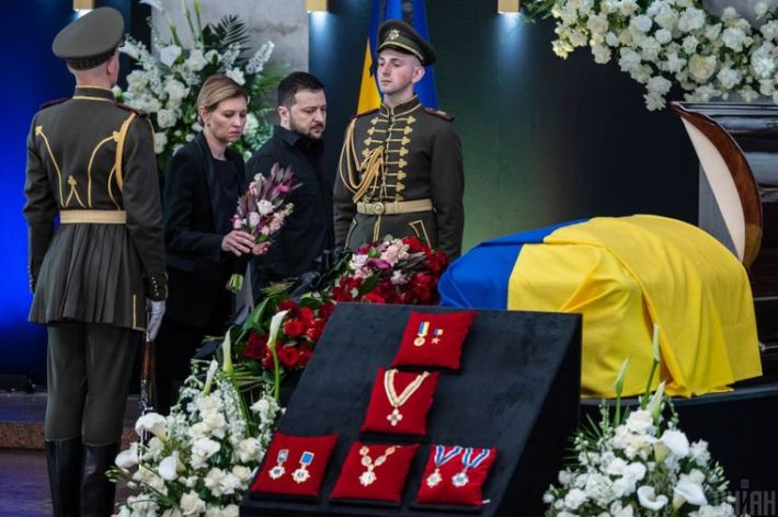 В Киеве состоялась церемония прощания с Леонидом Кравчуком (Фото)