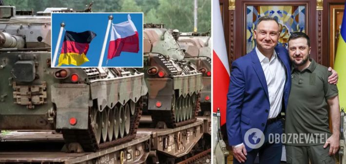 "Очень разочарован": Дуда обвинил Германию в нарушении обещания помочь танками