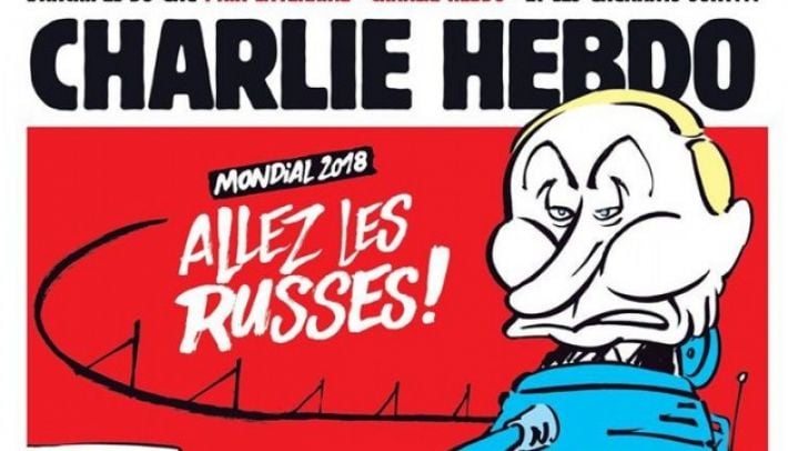 Французский сатирический журнал Charlie Hebdo посвятил номер Украине, а деньги за него направит на ВСУ