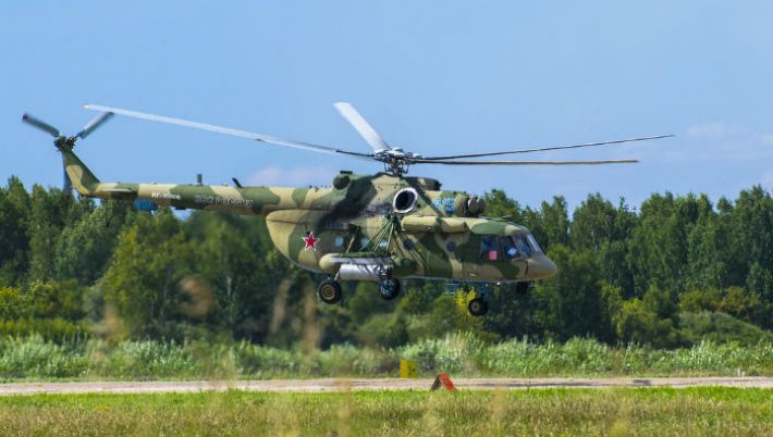 Запорожские защитники подбили вражеский вертолет