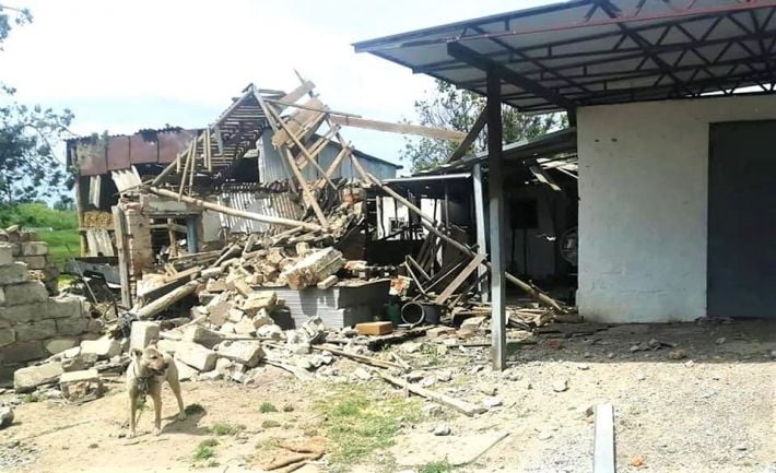 Разрушенные дома, двое погибших - последствия артобстрела Гуляйполя (фото)