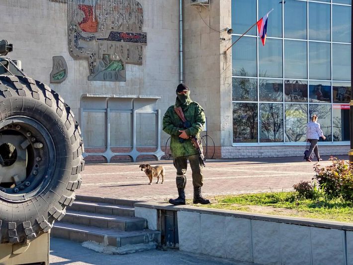 В Мелитополе российские спецслужбы готовят горожан к референдуму