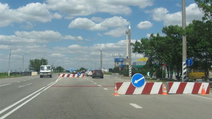 В оккупированный Мелитополь ограничили въезд  и выезд (видео)