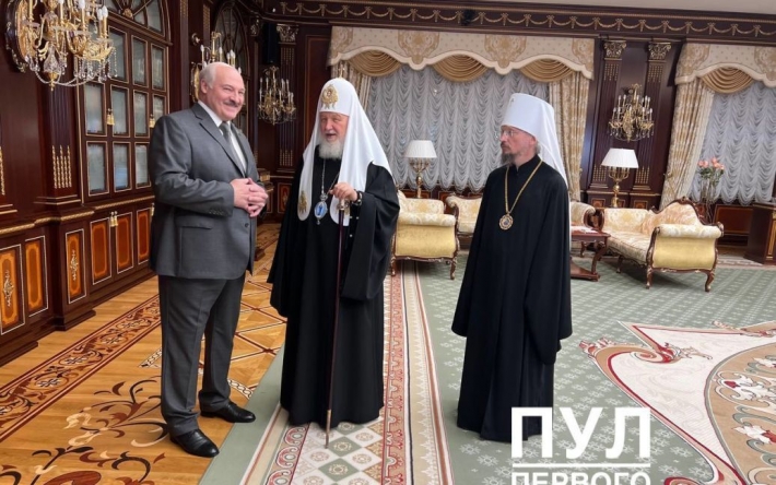 "Добрый знак": к Лукашенко в гости приехал российский патриарх Кирилл (видео)