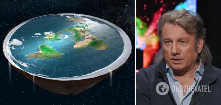 "Земля плоская, а в Антарктиду не пускают": россиянин Юрий Лоза продолжает позориться своим представлением о мире (Видео)