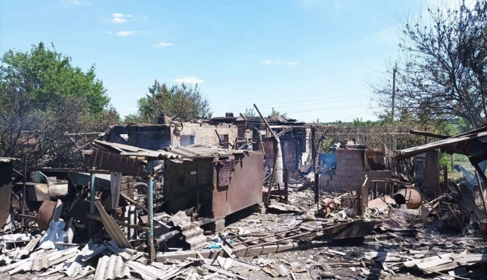 В Запорожской области оккупанты превратили город в руины (фото)