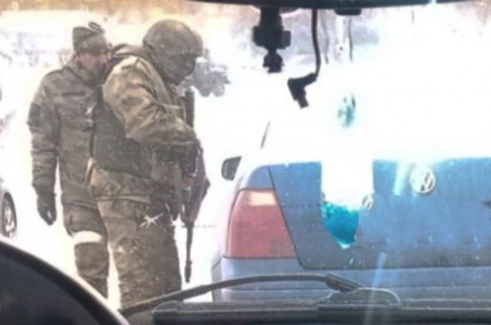 В Мелитополе рашисты устроили облавы с досмотром авто