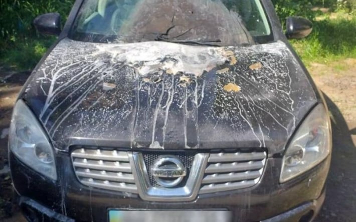 В Киеве мужчина поджег авто бывшей жены из-за отказа возобновить отношения: фото