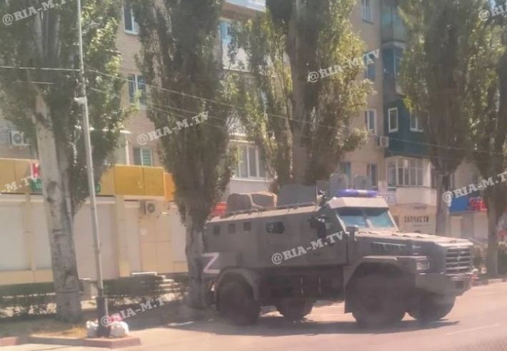 Оккупанты устраивают облавы в Мелитополе и останавливают автомобили (видео)