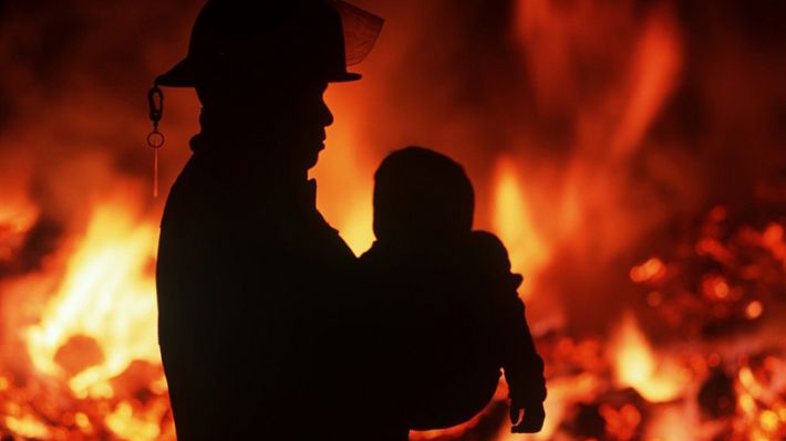 В Мелитополе ребенок едва не сгорел в квартире многоэтажки