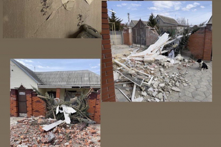 Жильцы разрушенного ракетой дома в Мелитополе просят о помощи (фото)