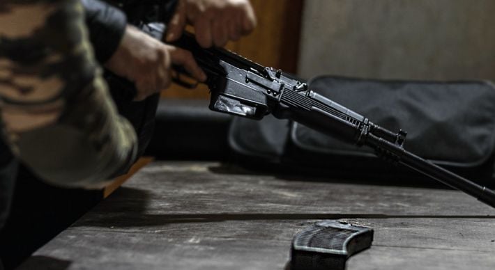 В Запорожской области задержан мужчина, хранивший незаконное оружие (ФОТО)