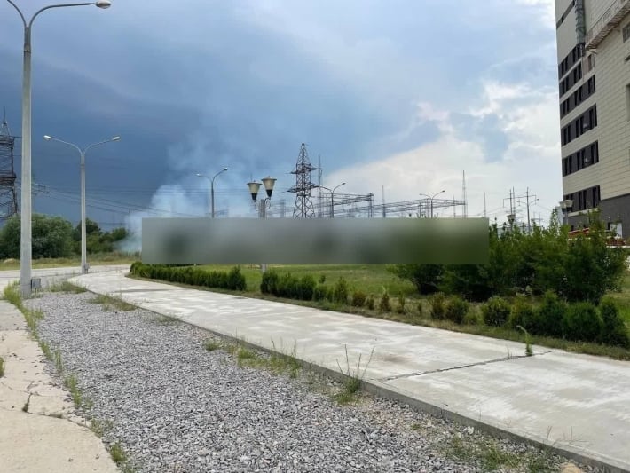 Рашисты второй раз за последние несколько часов обстреляли Запорожскую атомную электростанцию