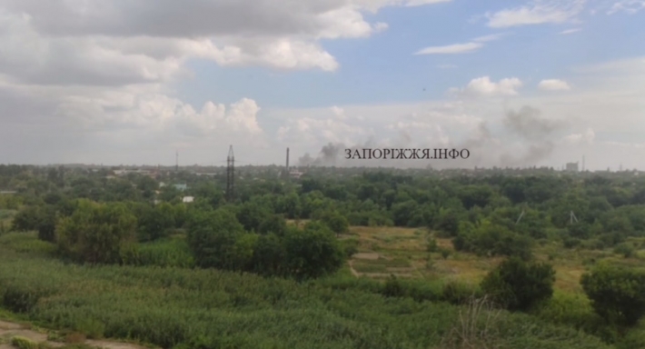 ЗСУ уничтожили российский склад с боеприпасами в Запорожской области (видео)