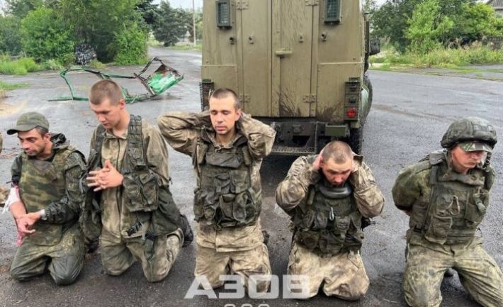 На Запоріжжі "Азов" узяв у полон російських окупантів