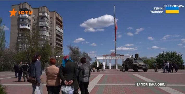 Рашисты торопятся провести "референдум", чтобы отправлять жителей Мелитополя на фронт (видео)
