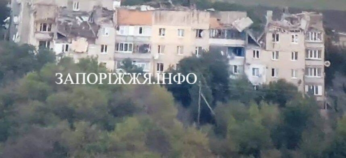 Окупанти розбомбили будинок у Пологівському районі (фото,відео)