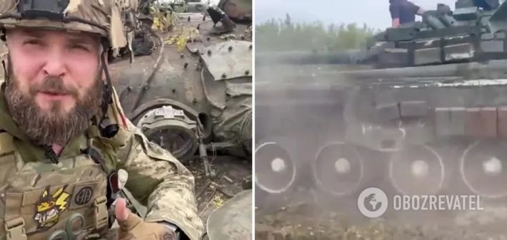 ВСУ захватили парадный российский танк Т-80: он немного "пригорел" в Украине. Видео