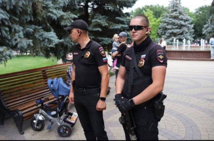 В рядах оккупационной полиции Мелитополя служит воевавший с «Азовом» АТОшник (фото)