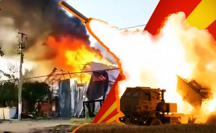 У Запорізькій області точним ударом знищено базу окупантів з Осетії (відео)