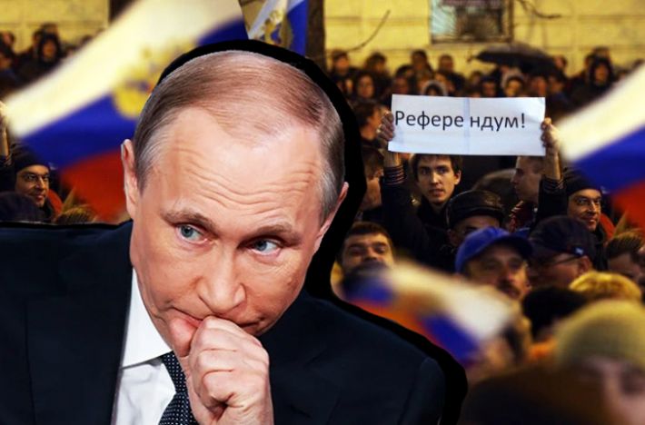 Поступил приказ возвращаться - Источники в Кремле сообщают, что россия сворачивает псевдо-референдум в Мелитополе