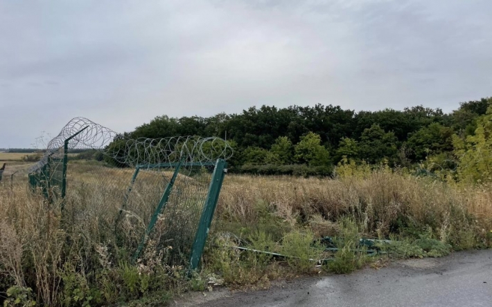"Вот она, "стена Яценюка": украинские бойцы дошли до границы с Россией и показали забор (видео)