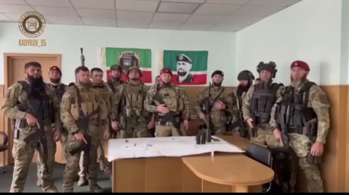 Новая партия тик-токеров-кадыровцев прибыла в Запорожскую область (видео)