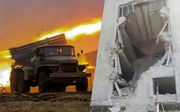 Шесть прилётов ракет по общежитию - Войска рф кошмарят жителей оккупированной Каменки (видео)