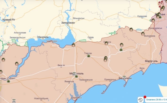 Військовий експерт розповів про ситуацію в Запорізькій області