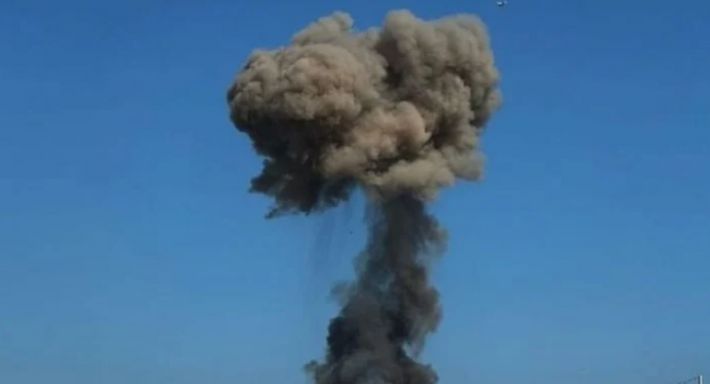 В Мелитополе прогремел взрыв со стороны лимана (видео)