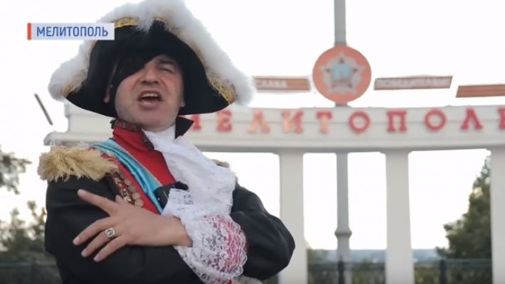 Дурдом на выезде - На псевдо-референдуме в Мелитополе проголосовал князь Потёмкин (фото, видео)