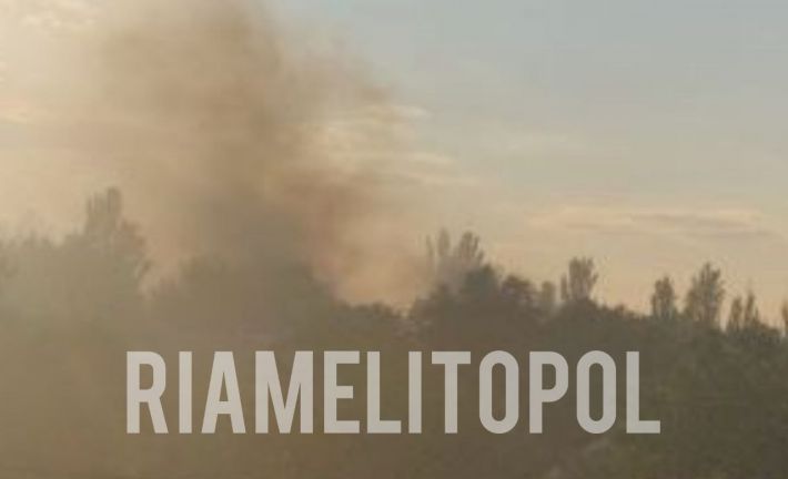 В Мелитополе взорвали два автомобиля (видео)