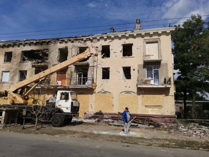 За тиждень від ракетних ударів у Запоріжжі постраждало більше ніж 150 будинків