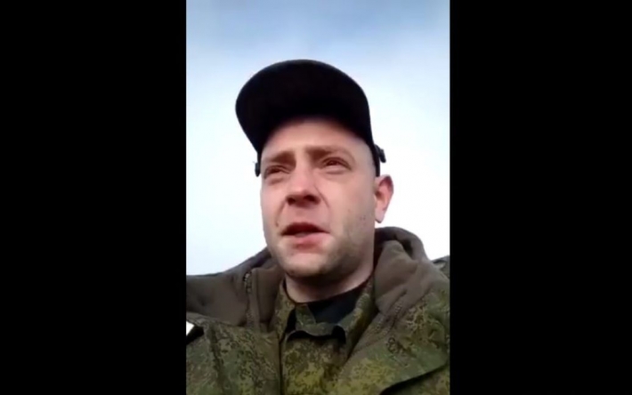 "Ні підготовки, ні стрільбищ, ніх*я": мобілізовані росіяни, ледь не плачучи, розповідають, що їх одразу відправили на фронт (відео)